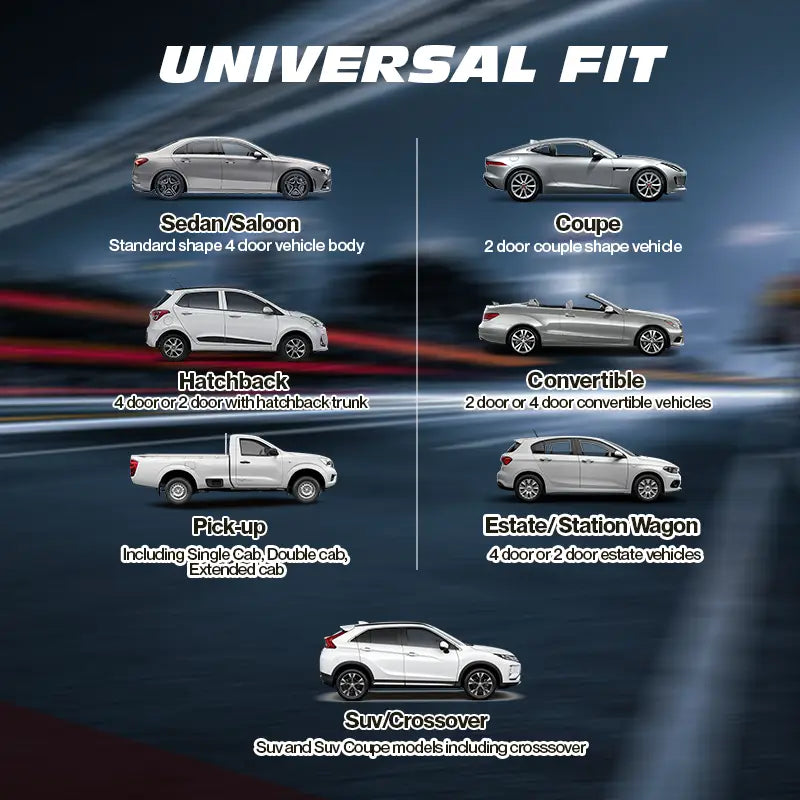 Leather Floor Mats Covers | Heavy Duty, Universal Fit Floor Mats for Cars, SUVs, and Trucks
