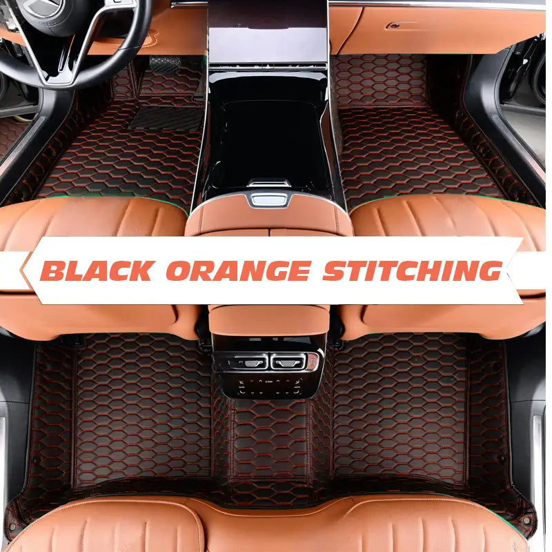 Leather Floor Mats Covers | Heavy Duty, Universal Fit Floor Mats for Cars, SUVs, and Trucks