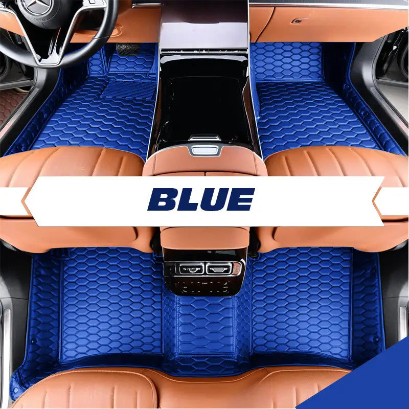 Leather Floor Mats Covers | Heavy Duty, Universal Fit Floor Mats for Cars, SUVs, and Trucks