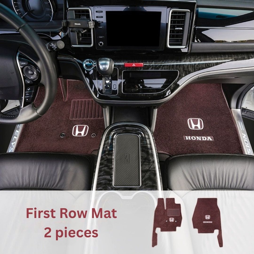 Full Coverage Carpet Floor Mats, Custom Fit for Front and Rear Rows