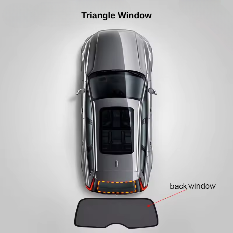2025 BLINKSIFY Custom Car Side Magnetic Window Sunshade Curtain