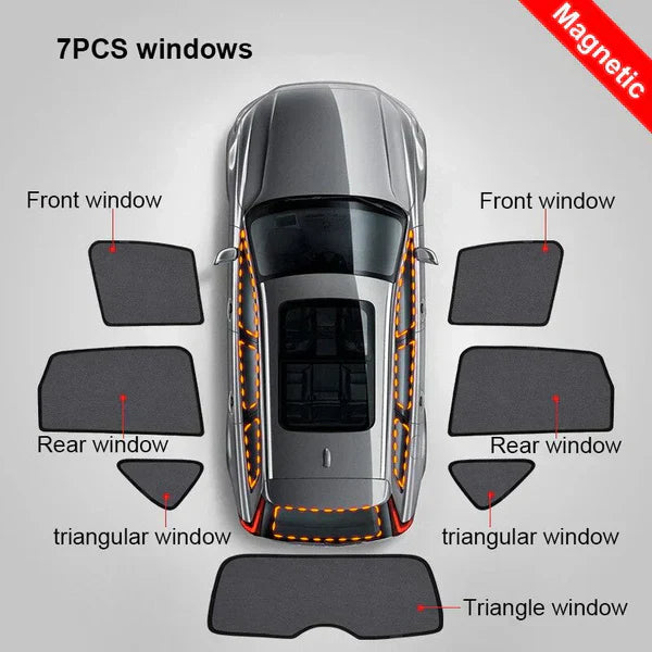 2025 BLINKSIFY Custom Car Side Magnetic Window Sunshade Curtain
